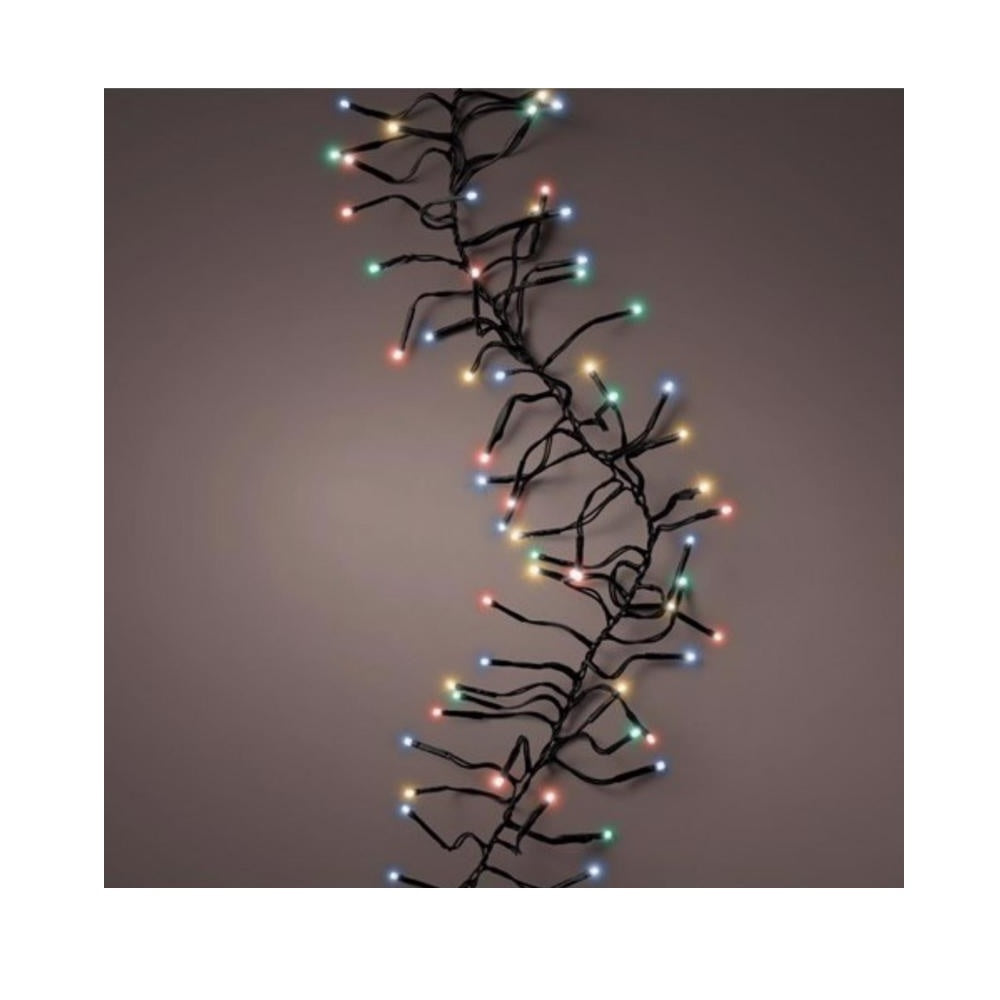 Celebrations 9922037 LED String Christmas Lights, Multicolored, 250 ct