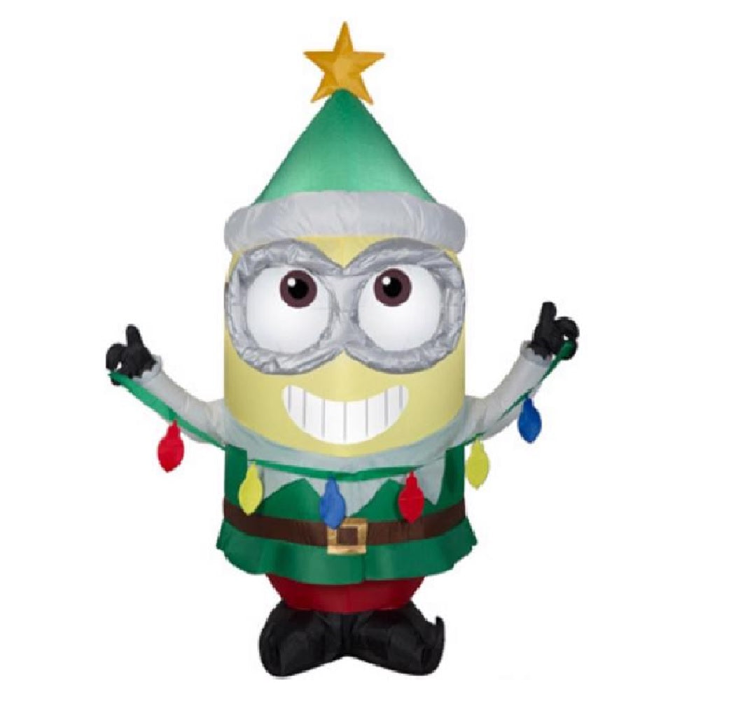 Gemmy 119007 Airblown LED Bob As Elf Inflatable