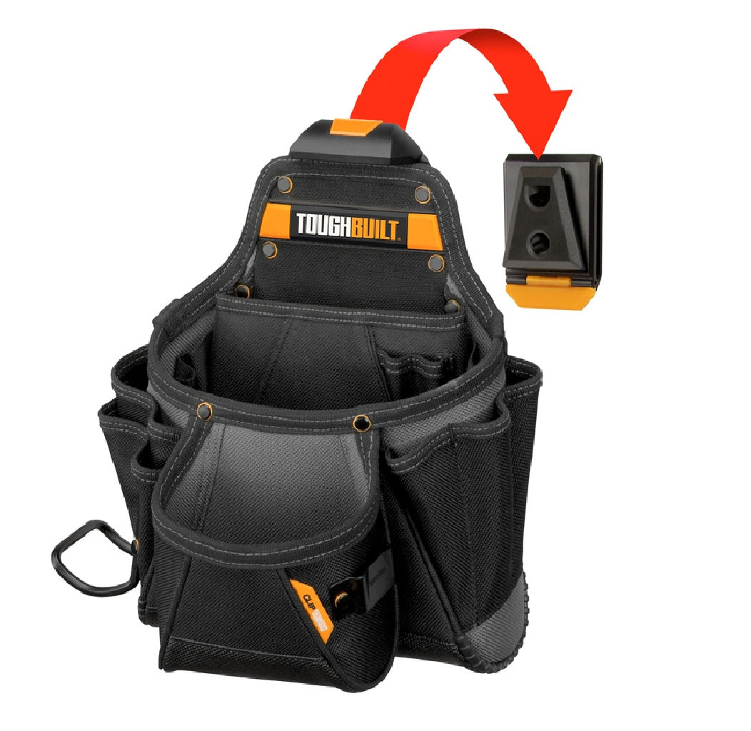 ToughBuilt TB-CT-01-2BES Contractor Tool Pouch, Polyester