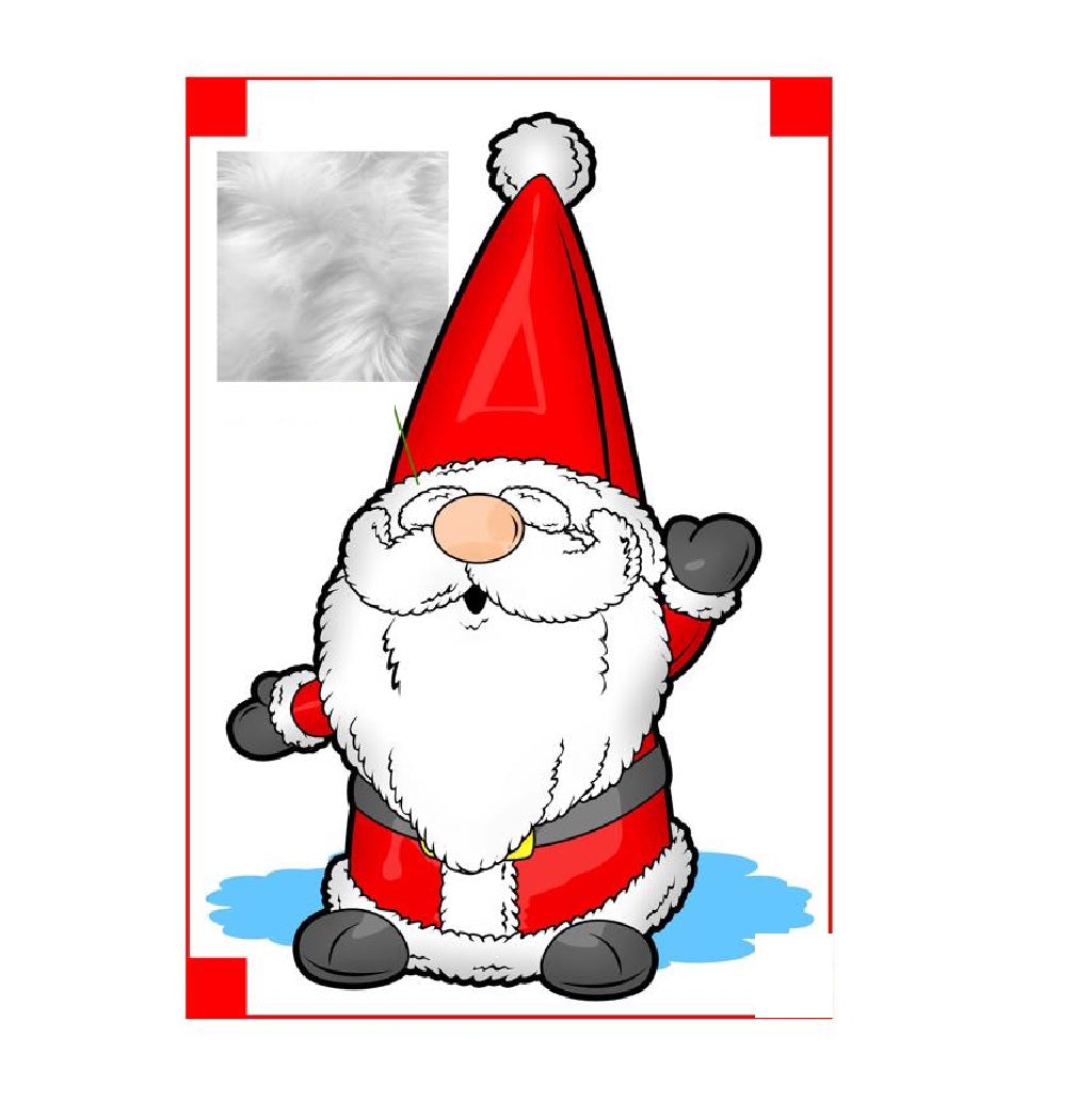 Celebrations MY-22G621 Santa Gnome Gnome Inflatable