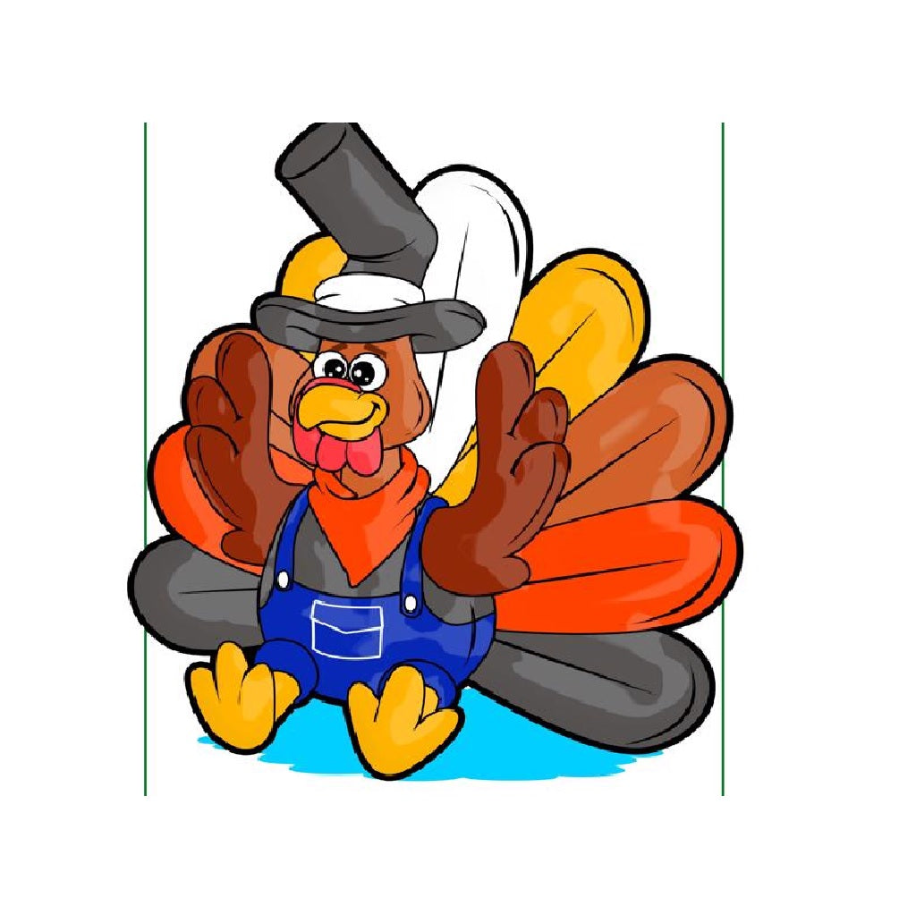 Celebrations MY-22T622 Prelit Turkey Inflatable
