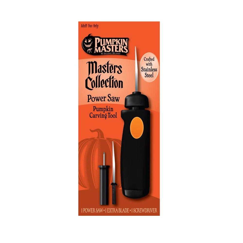 Pumpkin Masters 54155 Power Saw Carving Kit, Stainless Steel