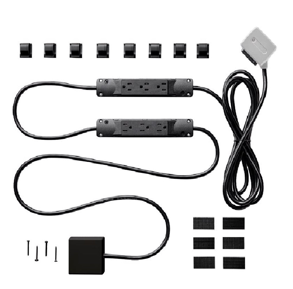 Charg BE0100110000037 7 Outlets Surge Protector, Black