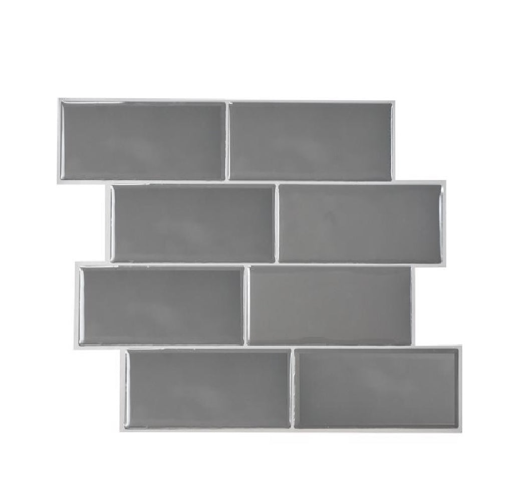Smart Tiles SM1064-4 Indoor Residential Adhesive Wall Tile
