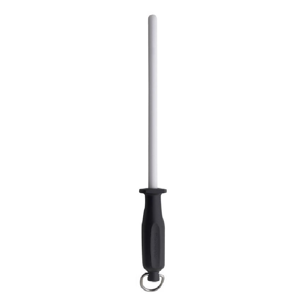 Messermeister CR-10F Natural Sharpening Rod, Ceramic Rod