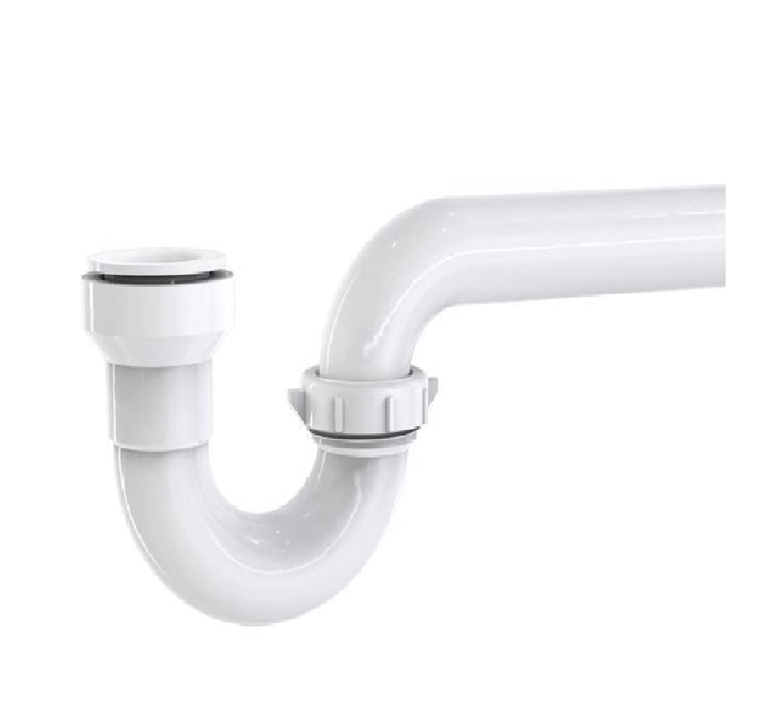 Keeney 10400IPK Insta Plumb Push J-Bend, Plastic