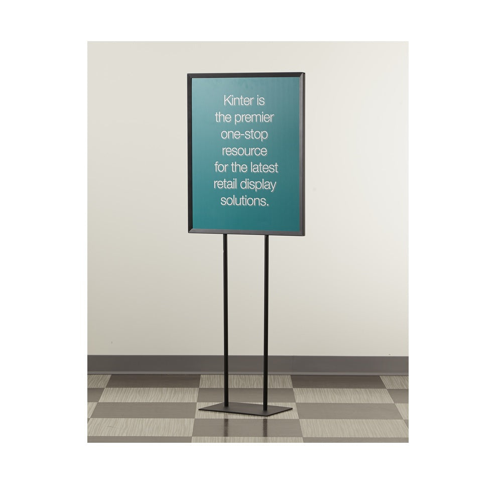 Kinter 150219B-ACE Poster Frame Sign Holder, Black