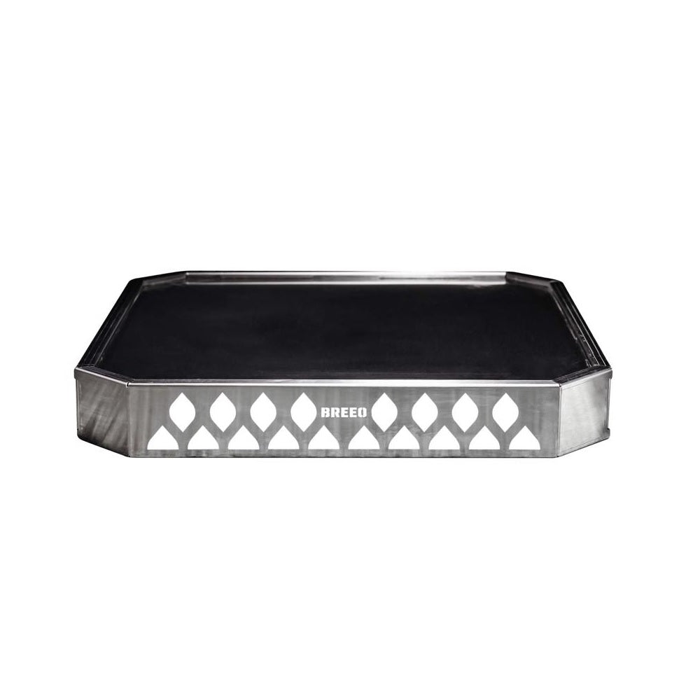 Breeo BR-XS24-SSBA Fire Pit Base, Silver, Stainless Steel