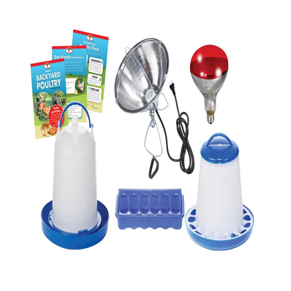 Double-Tuf DTBPKIT Game Birds/Poultry Poultry Kit, Plastic, Multicolored