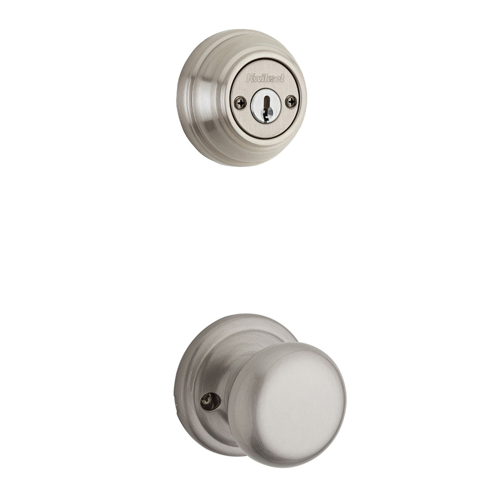 Kwikset 967H 5GC Hancock Knob Inside Trim, Antique Brass