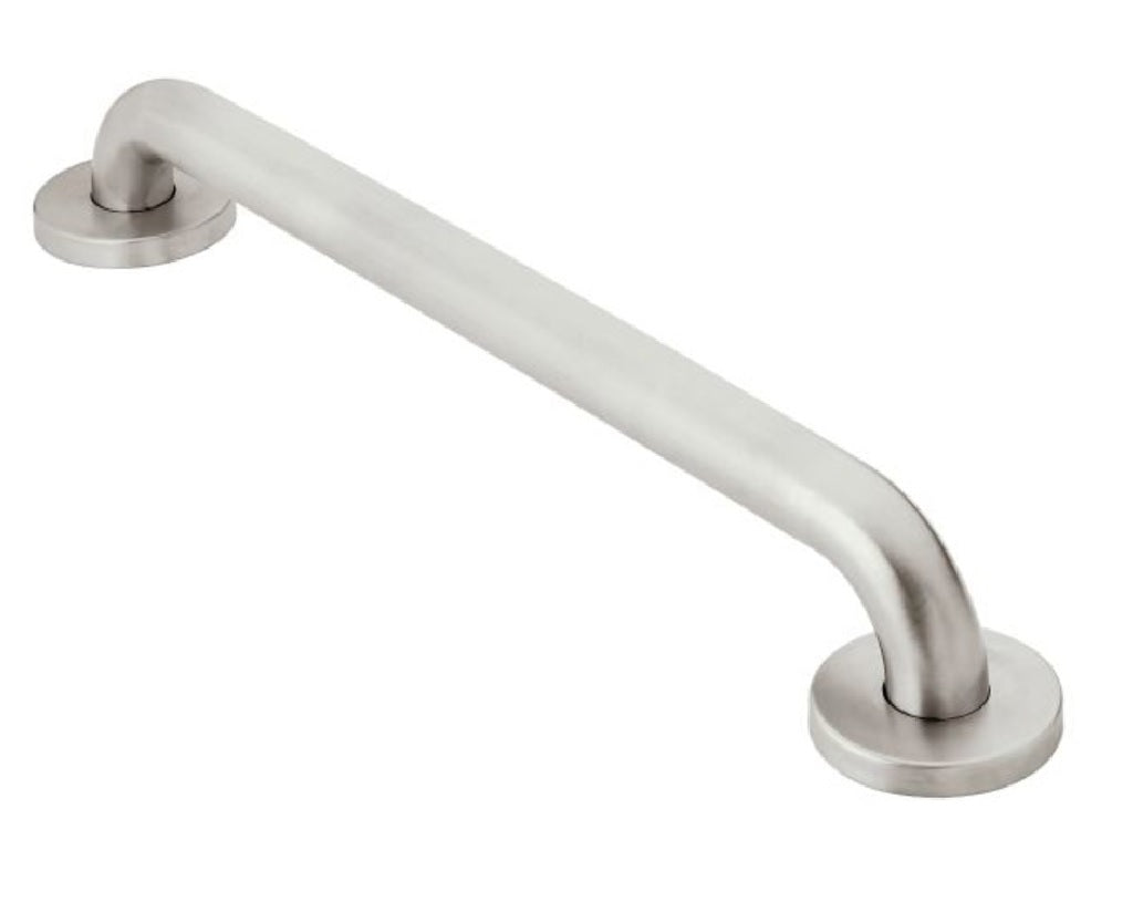 Moen R8712P Concealed Screw Grab Bar, 12"