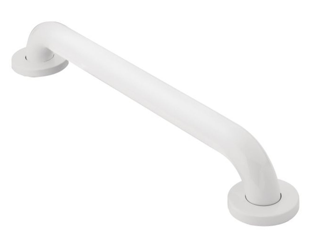 Moen R8736W Concealed Screw Grab Bar, Glacier White, 36"