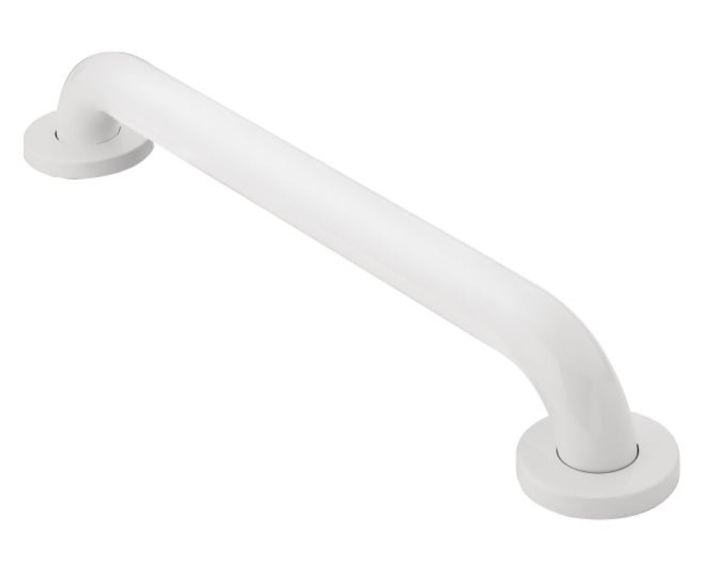 Moen R8742W Concealed Screw Grab Bar, Glacier White, 42"