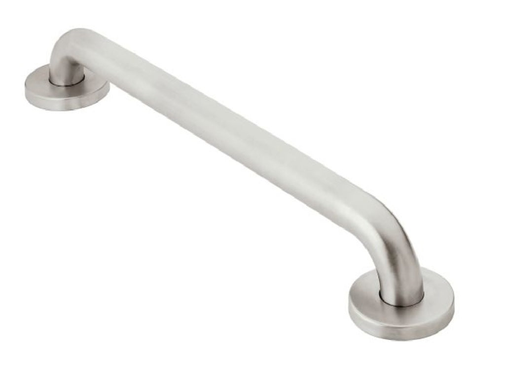 Moen R8748P Concealed Screw Grab Bar, Peened Stainless Steel, 48"