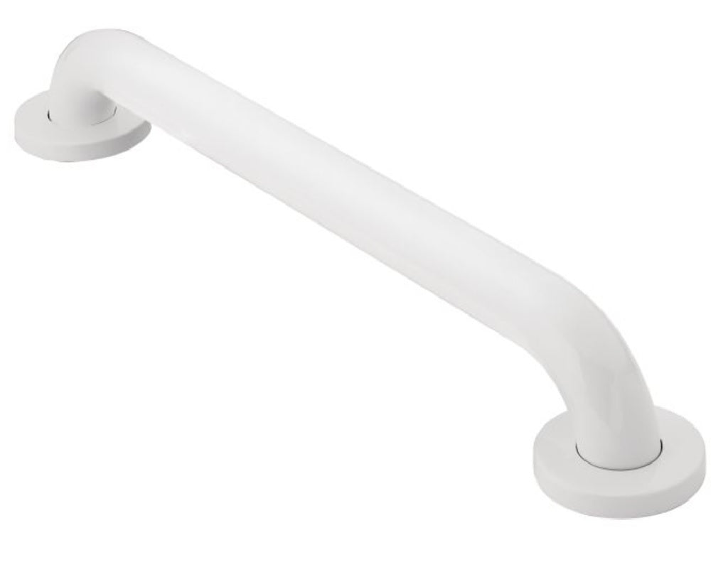 Moen R8930W Concealed Screw Grab Bar, Glacier White, 30"