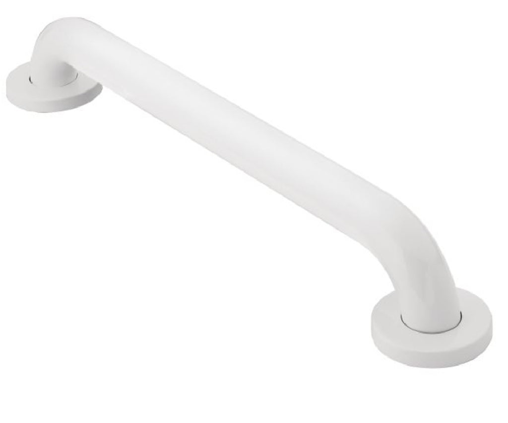 Moen R8936W Concealed Screw Grab Bar, Glacier White, 36"