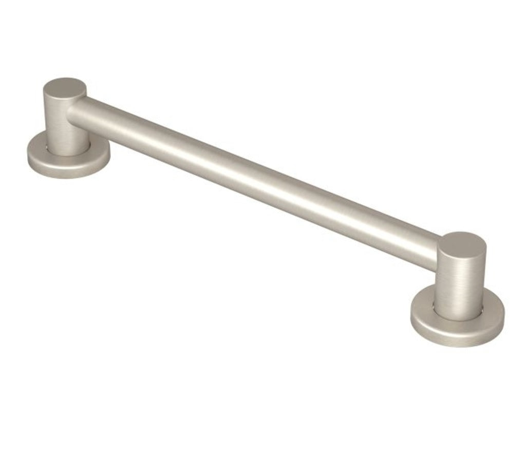 Moen YG0418BN Align Grab Bar, Brushed Nickel, 18"