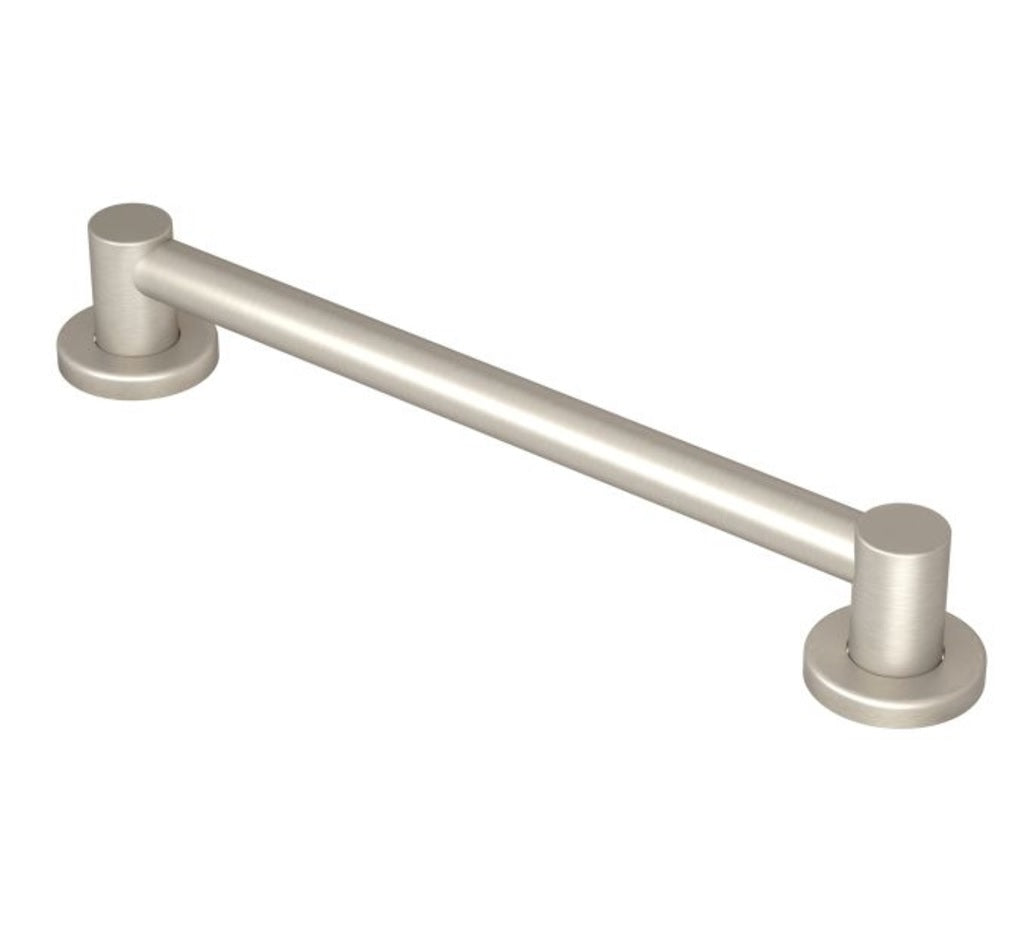 Moen YG0424BN Align Grab Bar, Brushed Nickel, 24"