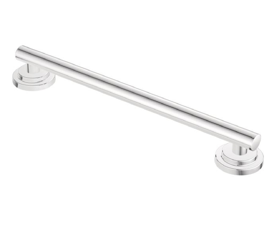 Moen YG0724CH Iso Grab Bar, Bright Chrome, 24"