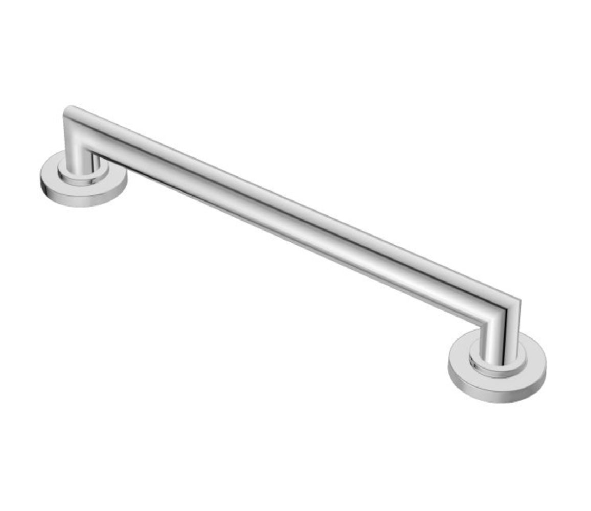 Moen YG0812CH Arris Grab Bar, Bright Chrome, 12"