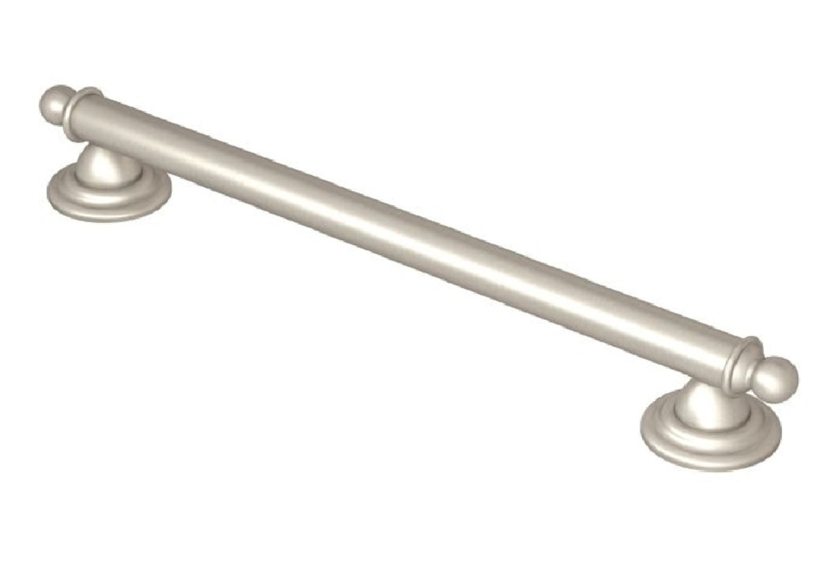 Moen YG2212BN Brantford Grab Bar, Brushed Nickel, 12"