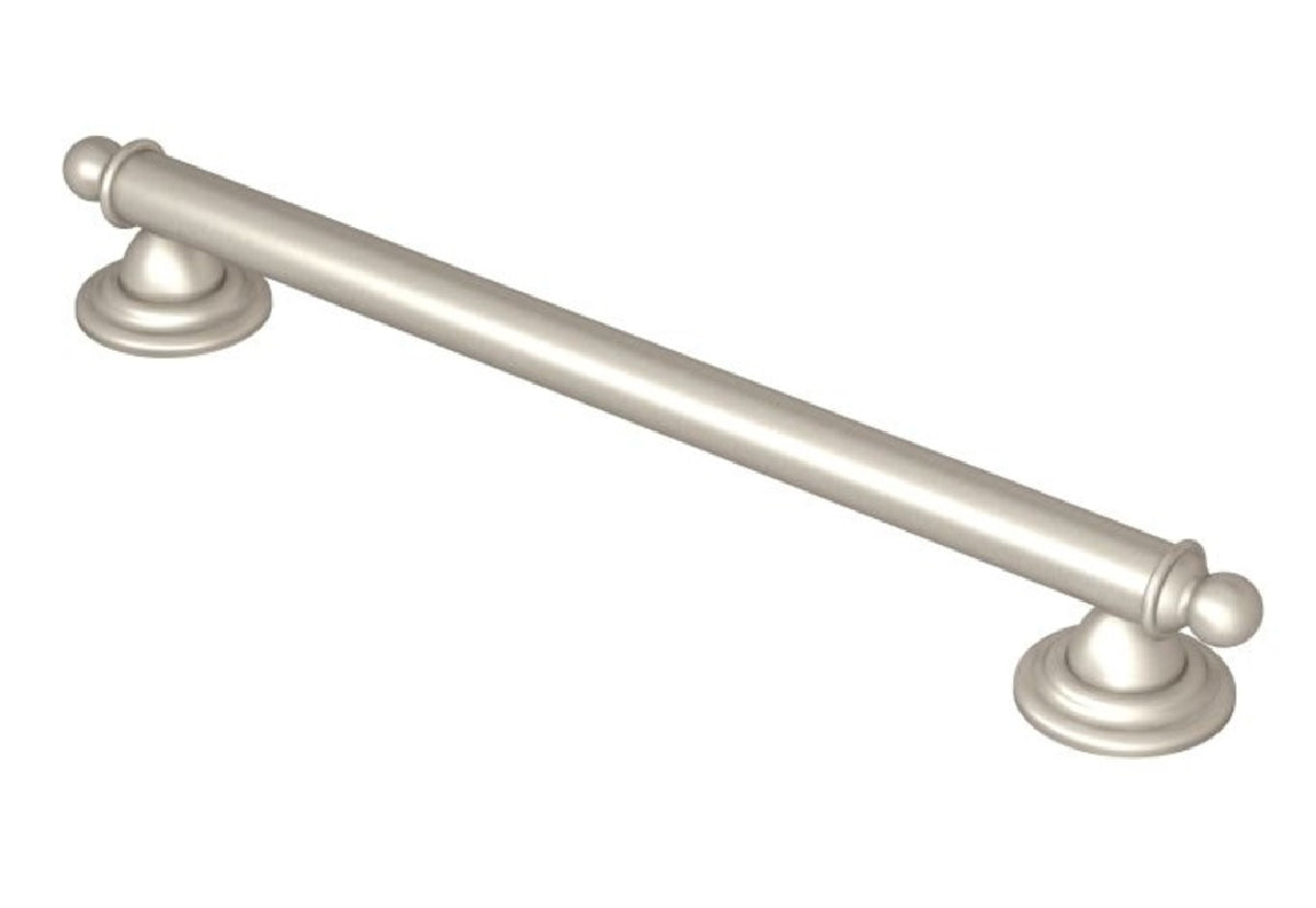 Moen YG2218BN Brantford Grab Bar, Brushed Nickel, 18"