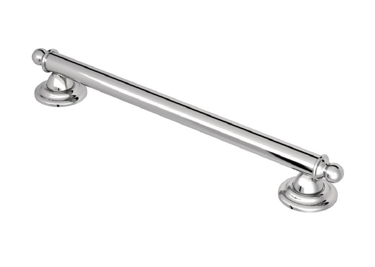 Moen YG2224CH Brantford Grab Bar, Bright Chrome, 24"