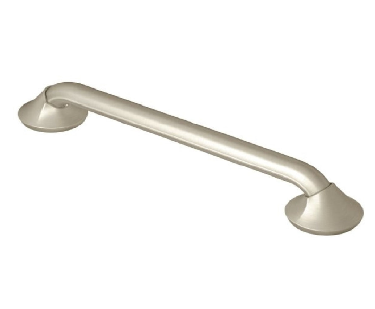 Moen YG2812BN Eva Grab Bar, Brushed Nickel, 12"