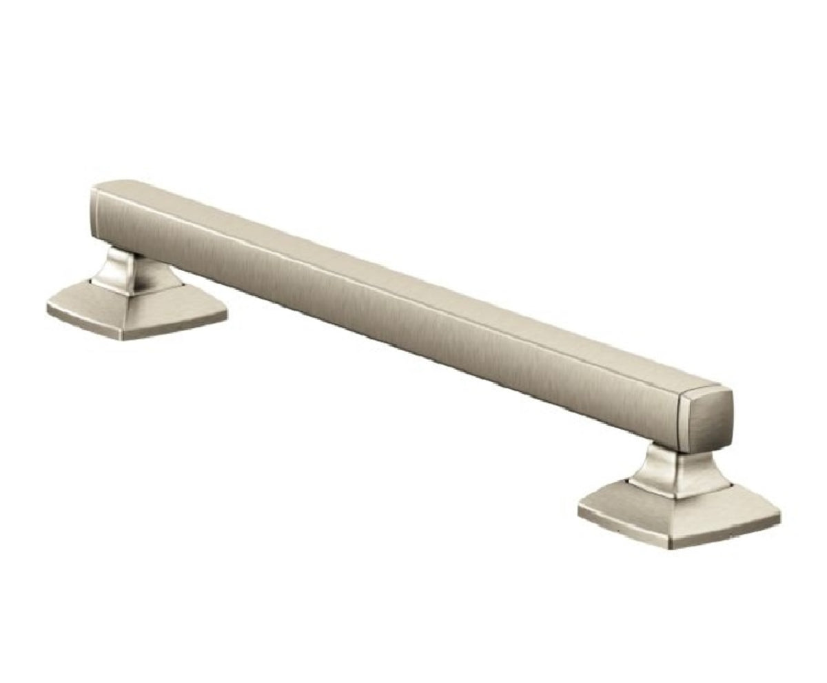 Moen YG5112BN Voss Grab Bar, Brushed Nickel, 12"