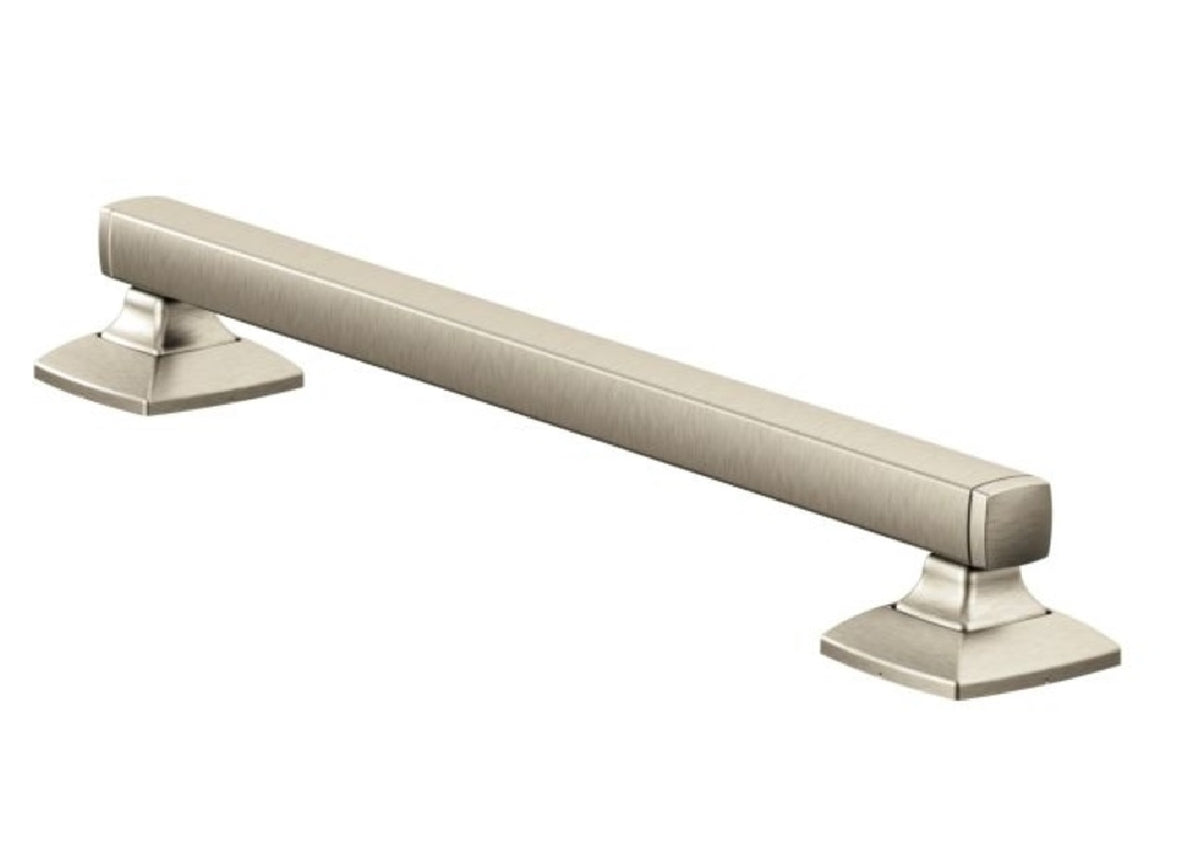 Moen YG5118BN Voss Grab Bar, Brushed Nickel, 18"