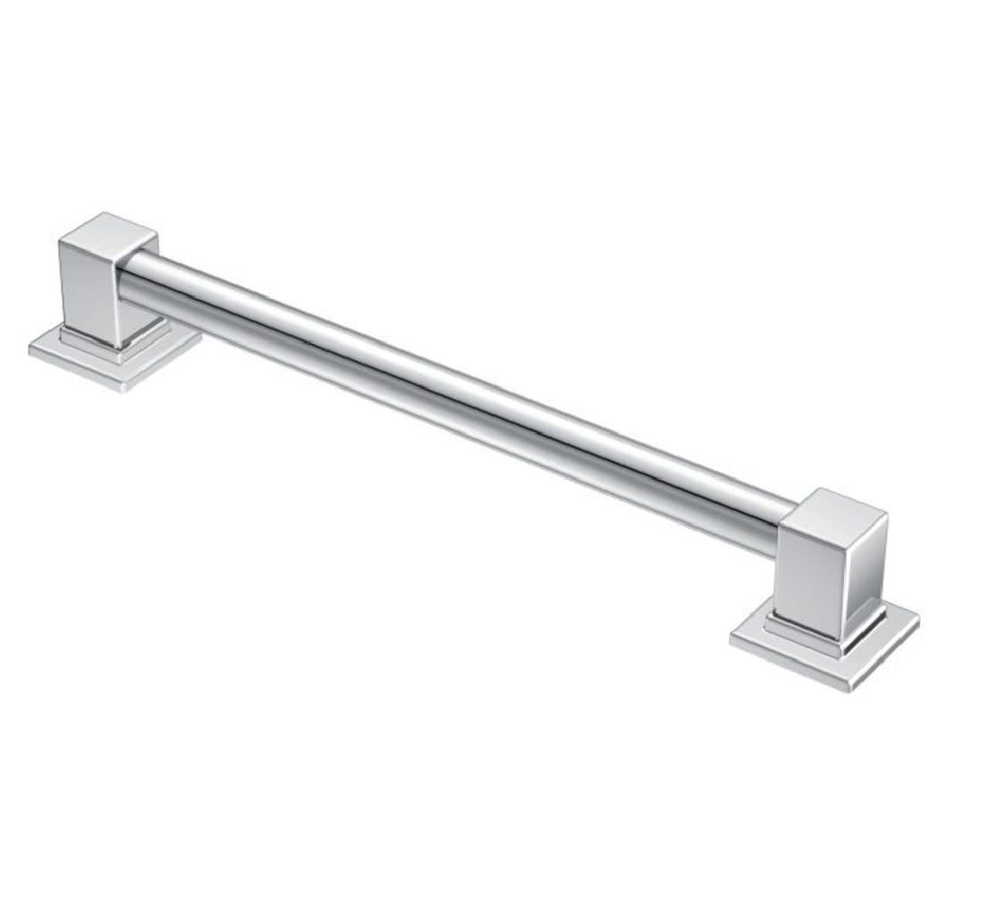Moen YG8818CH 90 Degree Grab Bar, Bright Chrome, 18"