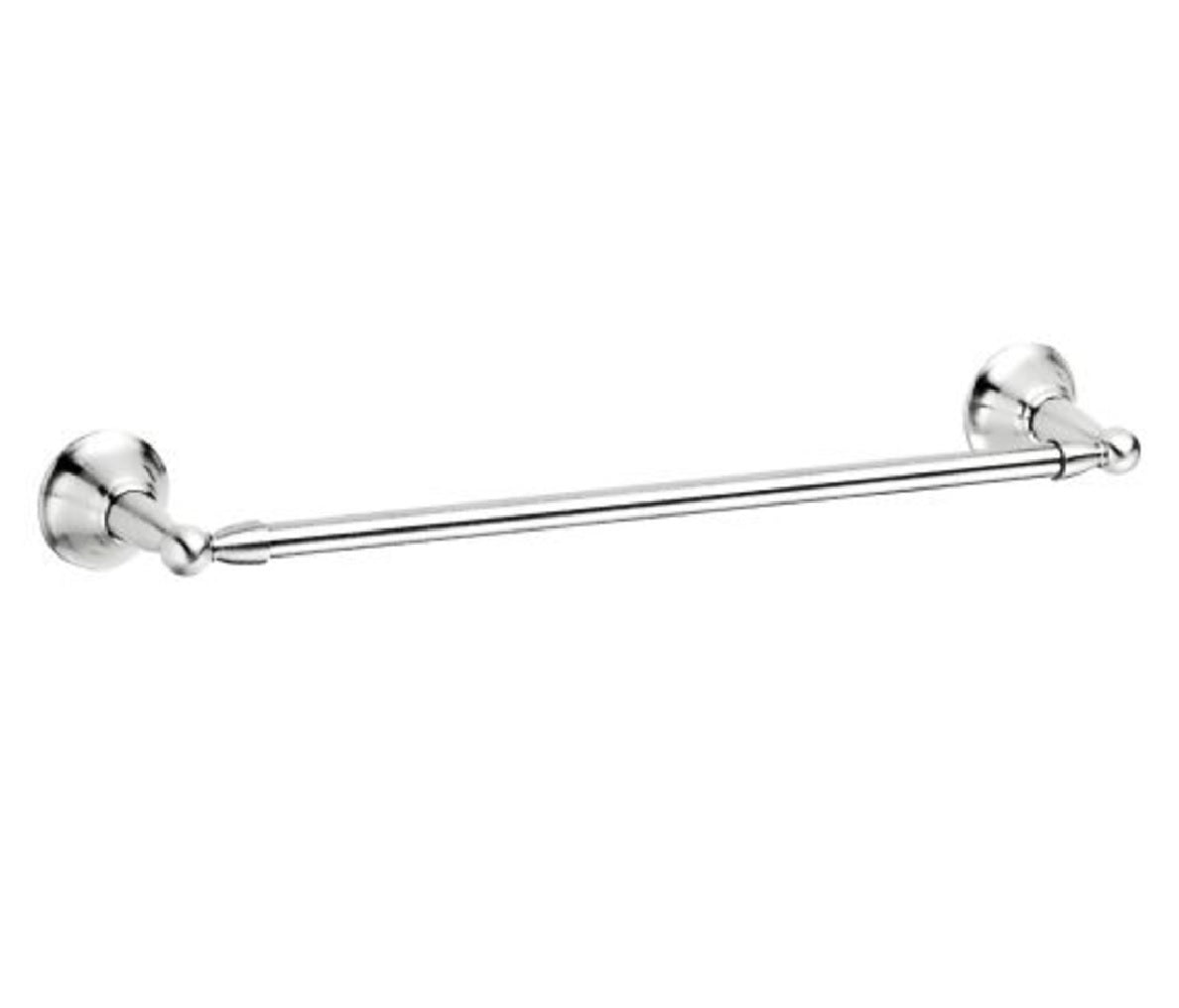 Moen DN6818CH Sage Towel Bar, Bright Chrome, 18"