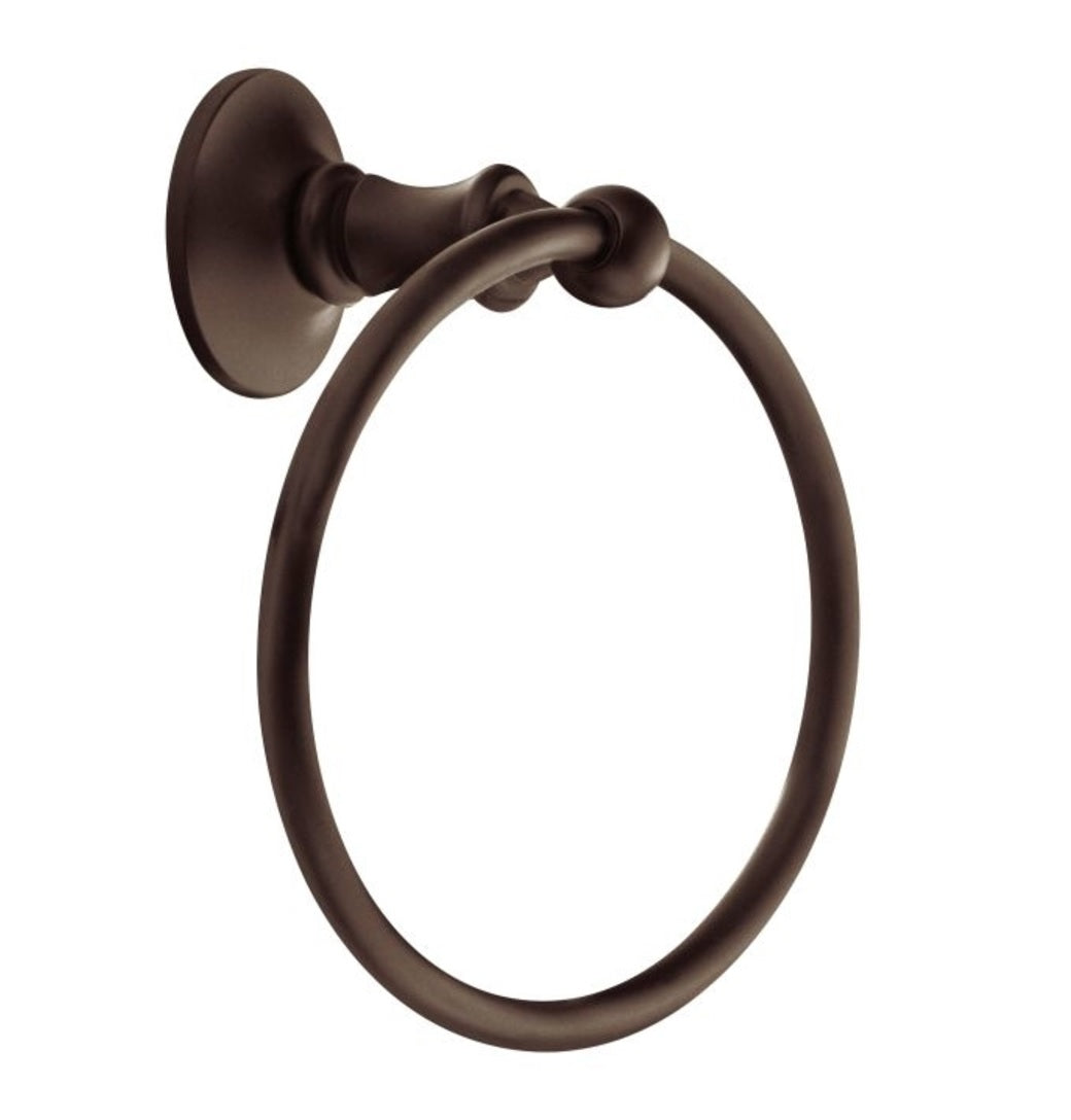Moen DN6786ORB Danbury Towel Ring, Oil Rubbed Bronze