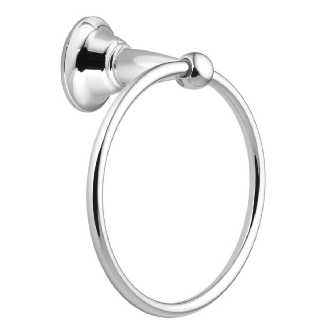 Moen DN6886CH Sage Towel Ring, Bright Chrome
