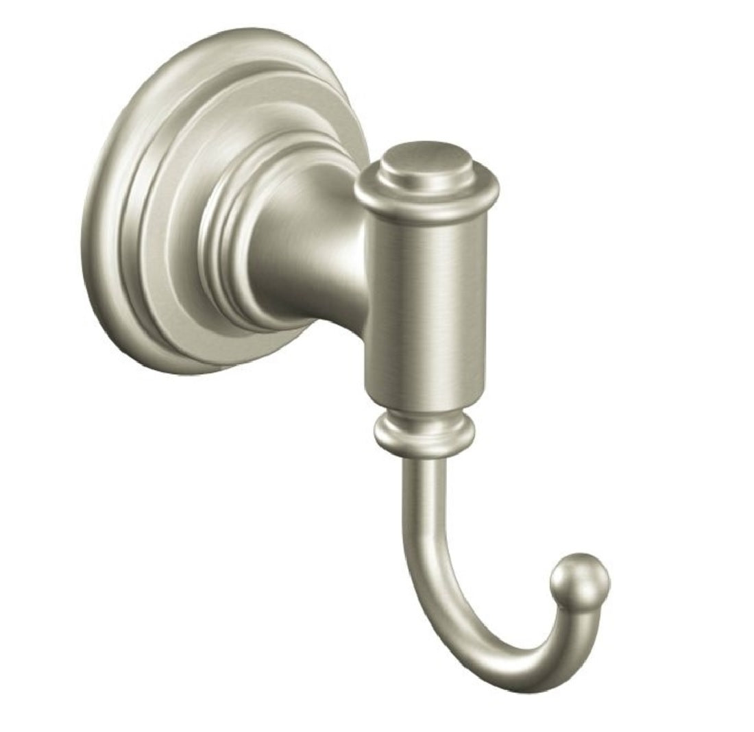Moen DN9103BN Ellsworth Single Robe Hook, Brushed Nickel