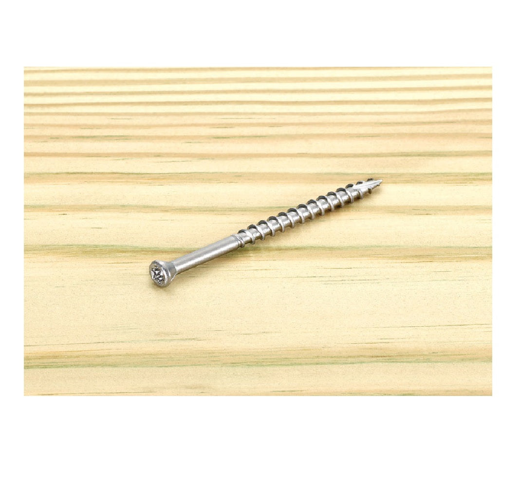 Starborn STXV08300 Deckfast Deck Screws, Silver, No. 8 x 3 in, 2000 Count