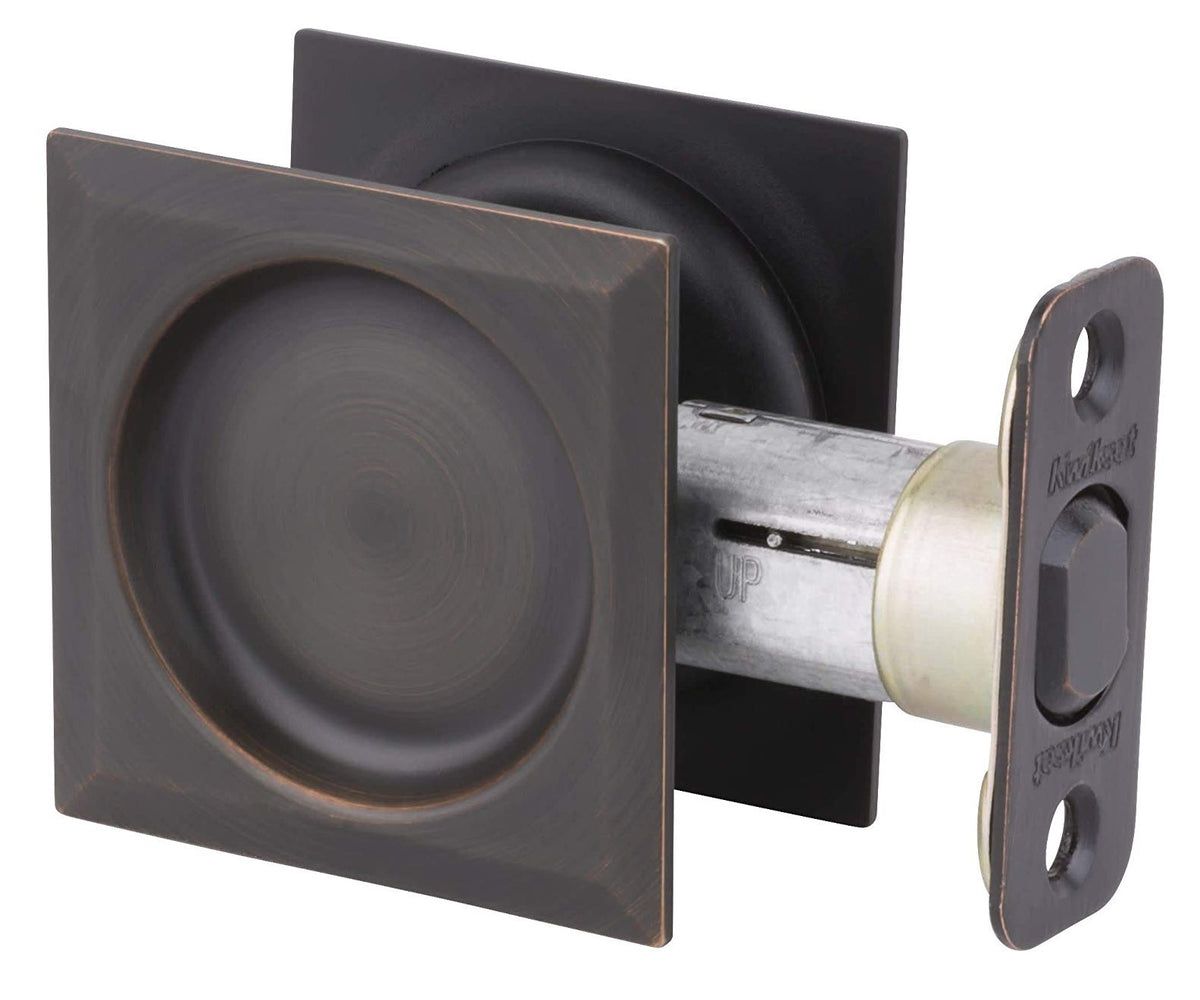 Kwikset 334 SQT 11P Square Passage Pocket Door Lock