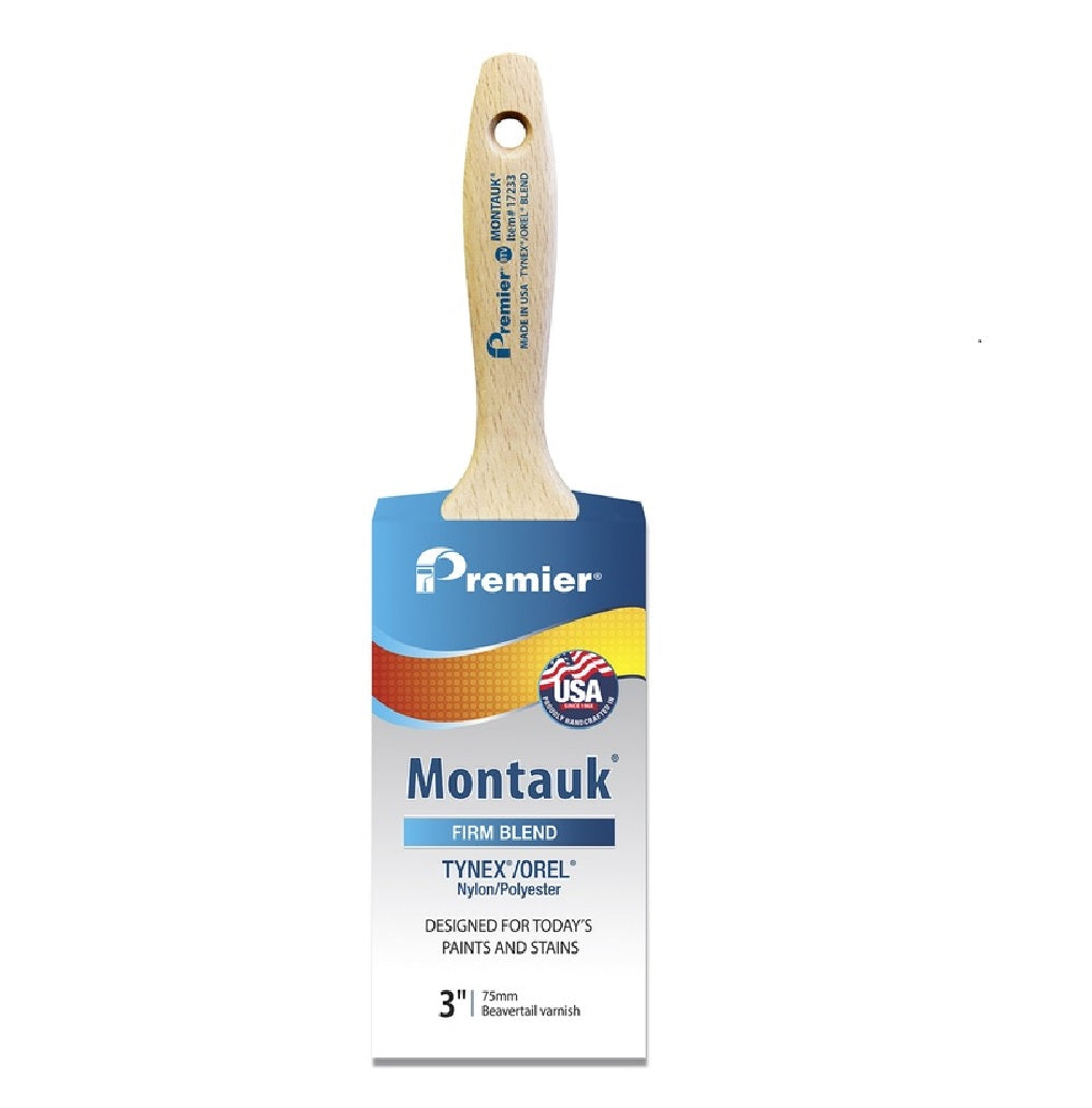 Montauk 17233 Firm Chiseled Paint Brush, 3 Inch