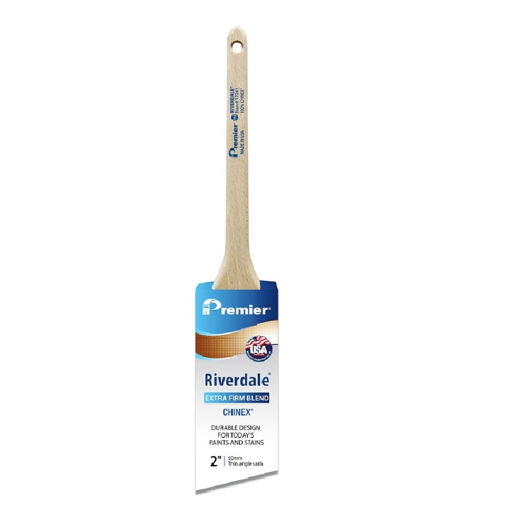 Riverdale 17241 Extra Stiff Thin Angle Paint Brush
