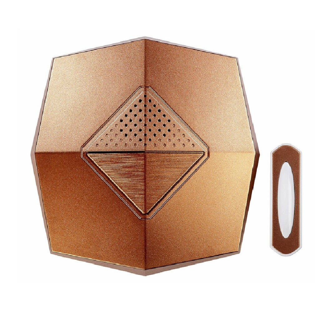 Heath Zenith SL-7305-03 Wireless Door Chime Kit, Copper