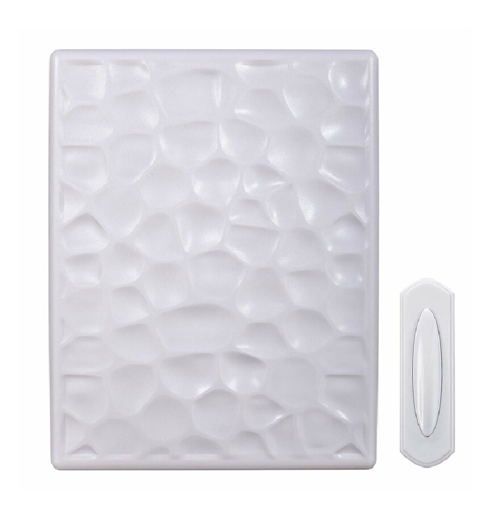 Heath Zenith SL-7400-03 Wireless Door Chime Kit, White