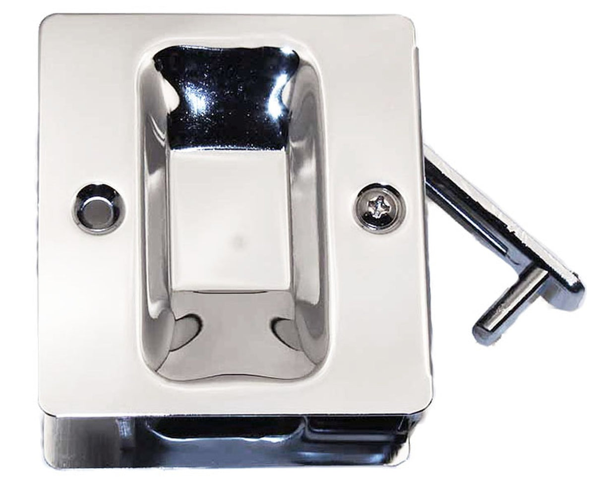 Hager 330D26 Square Passage Pocket Door Latch