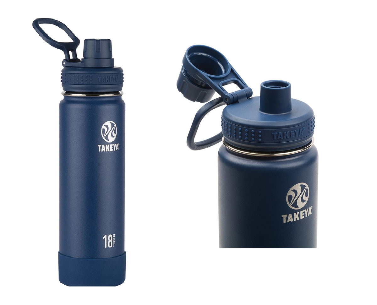 Takeya 51064 Actives Double Wall Water Bottle, 18 oz.