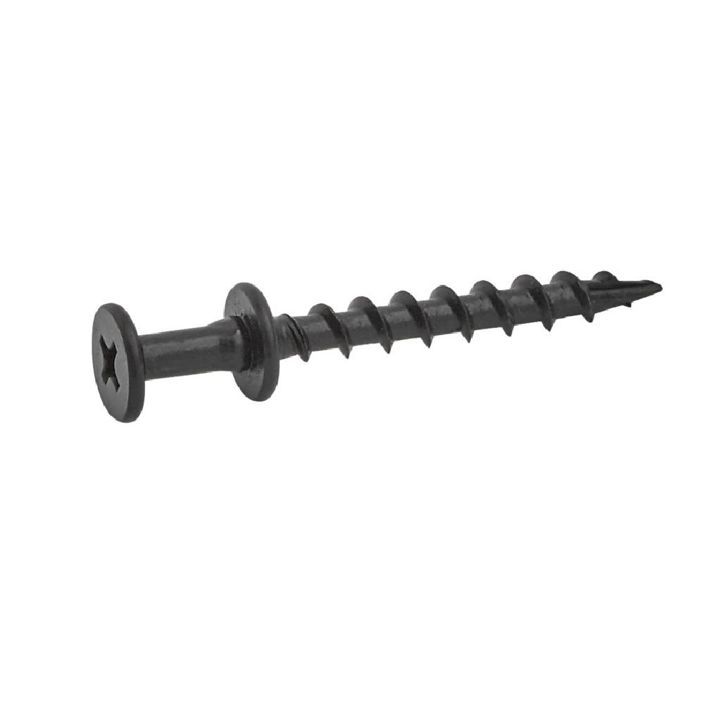 National Hardware N260-127 Bearclaw Hanger Screw, Black