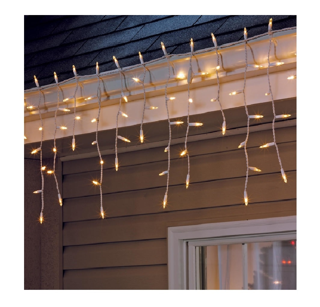 Celebrations 44537-71 StayLit ICICLE Christmas LED Mini Light Set