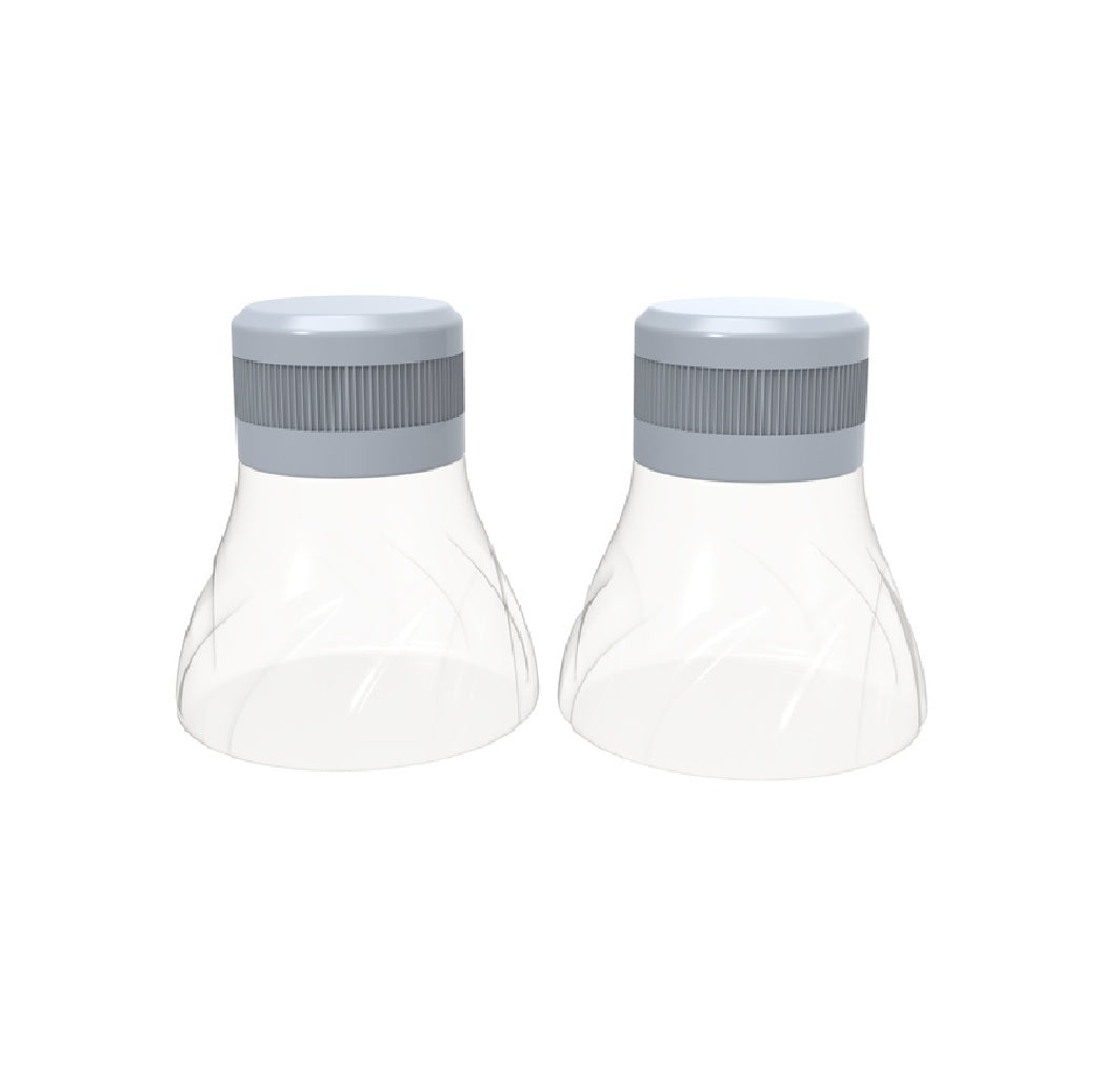 Core Kitchen AC29829 Condiment Container, Clear/Grey