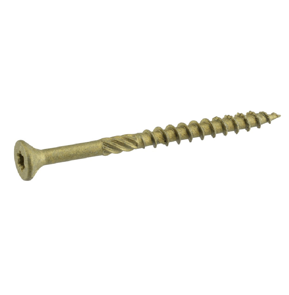 Hillman 42482 Power Pro Star Flat Head Exterior Deck Screws