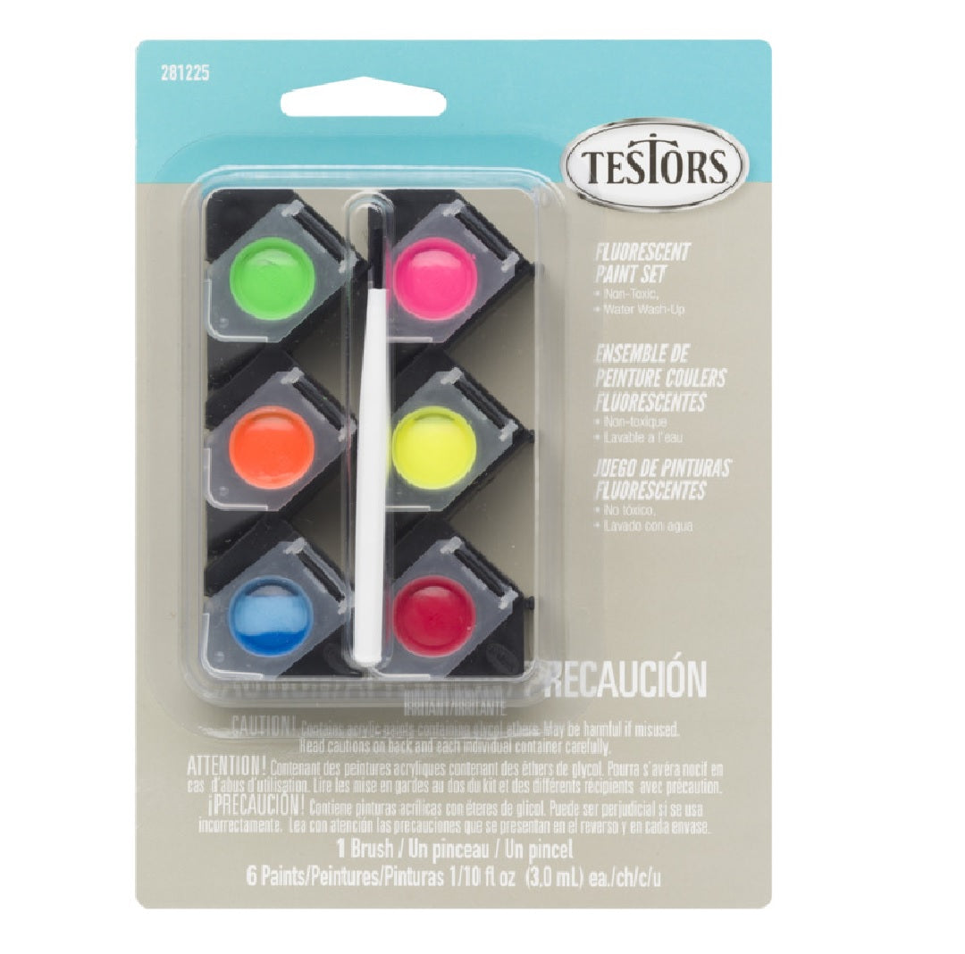 Testors 281225 Acrylic Paint Pod Set, 0.1 OZ
