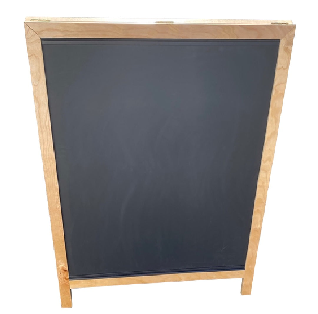 Ebsco 1024522-00PK100 A-Frame Sign Holder, Wood