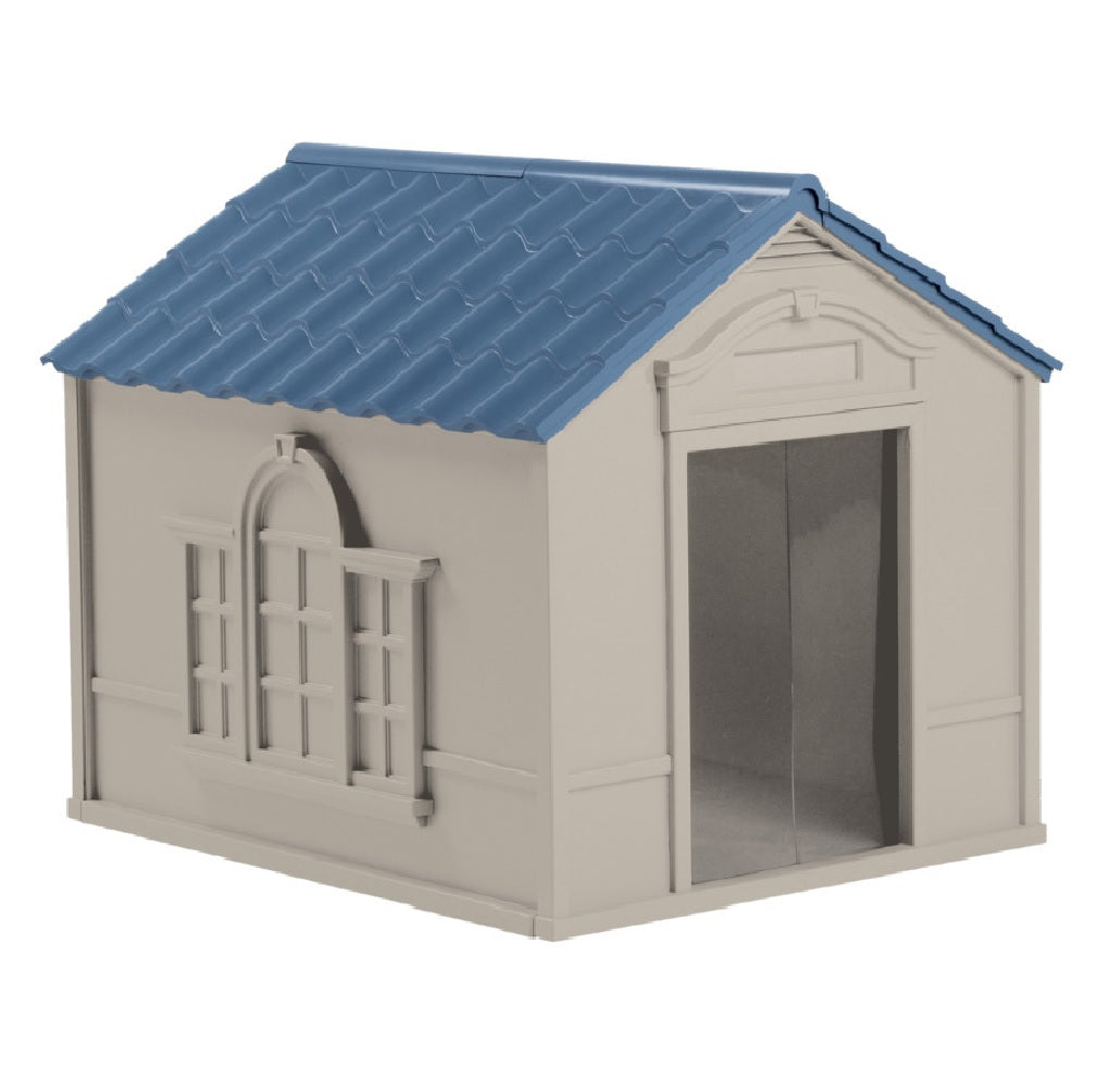 Suncast DH350 Dog House, Taupe, Large